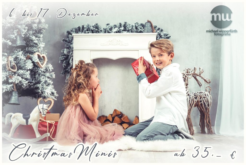 Christmas minis - Weihnachtsfotos -Kinder -Familie -Fotostudio -Fotograf - Düsseldorf - Weihnachten - Weihnachtsfotoshooting