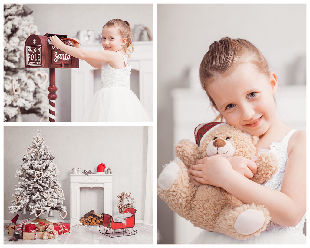 Christmas minis - Weihnachtsfotos -Kinder - Mädchen -Fotostudio -Fotograf - Düsseldorf - Weihnachten - Weihnachtsfotoshooting